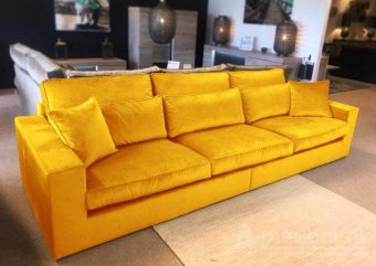 Gele bank XL Terheijden 172cm – A-meubel