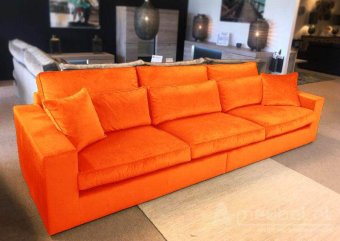 Oranje bank XL Terheijden 172cm – A-meubel