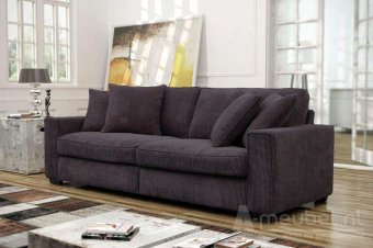 Antraciet bankstel Venlo 170cm – A-meubel