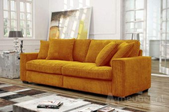 Gele bankstel Venlo 170cm – A-meubel