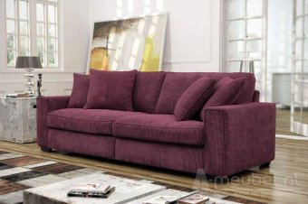 Paarse bankstel Venlo 170cm – A-meubel