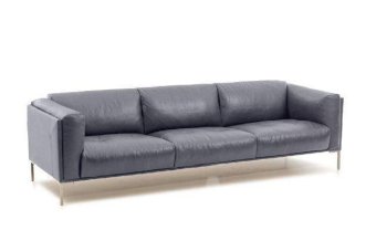 Grijze bankstel Bern 170cm – A-meubel