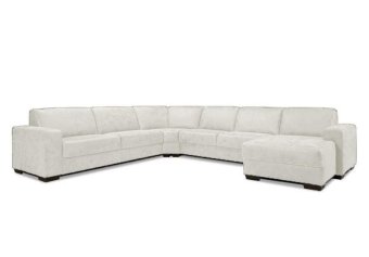 Witte hoekbankstel Malden 231cm – A-meubel