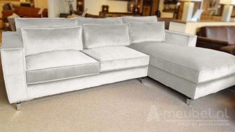 Witte loungebank Indijk 199cm – A-meubel