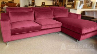 Roze loungebank Indijk 199cm – A-meubel