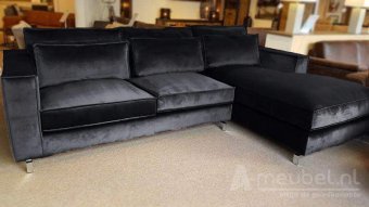 Antraciet loungebank Indijk 199cm – A-meubel