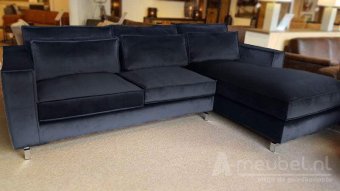 Blauwe loungebank Indijk 199cm – A-meubel