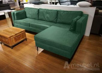 Groene loungebank Borne 233cm – A-meubel