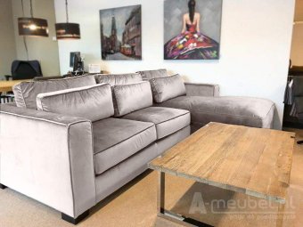 Creme loungebank Amsterdam 292cm – A-meubel