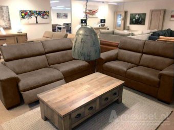 Taupe Oostvoorne Bankstel 174cm – A-meubel