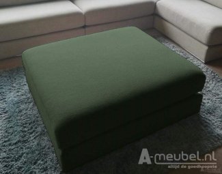 Groene hocker Amersfoort Pouffe 113x103cm – A-meubel