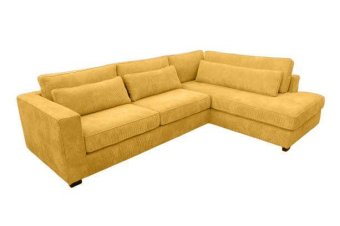 Gele hoekbank Merselo 210cm – A-meubel