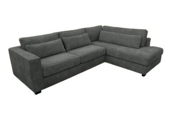 Grijze hoekbank Merselo 210cm – A-meubel