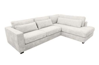 Witte hoekbank Merselo 210cm – A-meubel