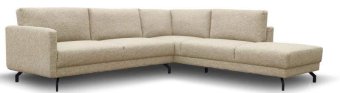 Beige hoekbank Vleuten 239cm – A-meubel