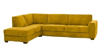 Gele hoekbank Voorburg 233cm – A-meubel