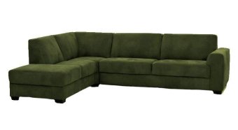 Groene hoekbank Voorburg 160cm – A-meubel