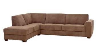 Taupe hoekbank Voorburg 276cm – A-meubel