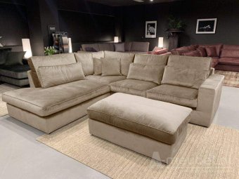 Beige hoekbank Leusden 270cm – A-meubel