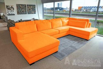 Oranje u-bank Arnhem 199cm – A-meubel