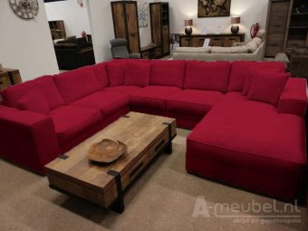 Rode u-bank Berlicum 265cm – A-meubel