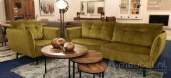 Groene bankstel Akker 177cm – A-meubel
