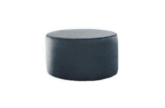 Antraciet hocker Poef Lexmond 40x40cm – A-meubel