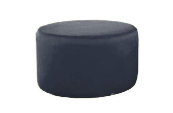 Antraciet hocker Poef Lexmond 50x50cm – A-meubel