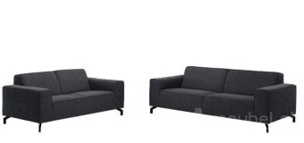 Antraciet bankstel Ter Aar 176cm – A-meubel
