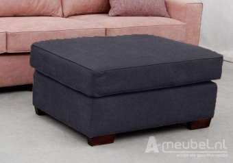 Antraciet Venlo Hocker Groot 90cm – A-meubel