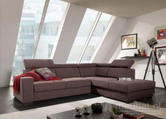 Taupe hoekbank Raalte 270cm – A-meubel