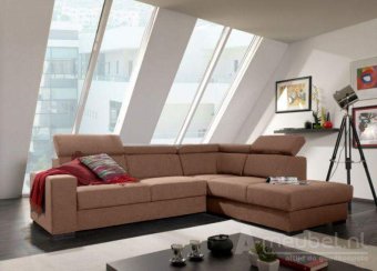 Bruine hoekbank Raalte 270cm – A-meubel