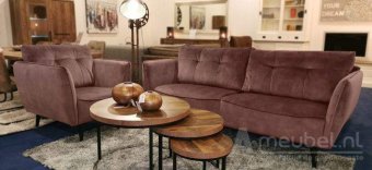 Taupe bankstel Akker 177cm – A-meubel