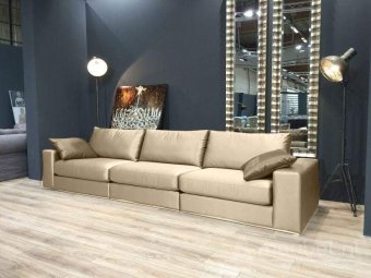 Creme bankstel Amersfoort 216cm – A-meubel