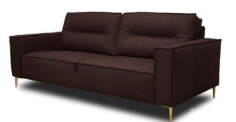 Bruine bankstel Capelle 168cm – A-meubel