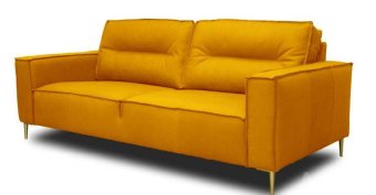 Gele bankstel Capelle 168cm – A-meubel
