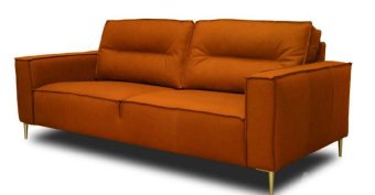 Oranje bankstel Capelle 168cm – A-meubel
