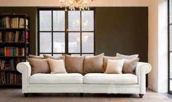 Witte bankstel Kaatsheuvel 200cm – A-meubel