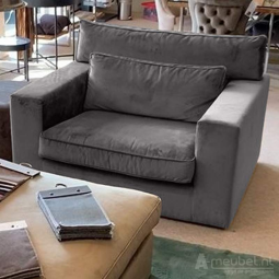 Grijze Oudenbosch Loveseat 123cm – A-meubel