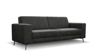 Antraciet bankstel Pingjum 182cm – A-meubel