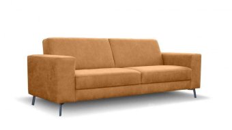 Cognac bankstel Pingjum 182cm – A-meubel
