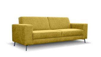 Gele bankstel Pingjum 182cm – A-meubel