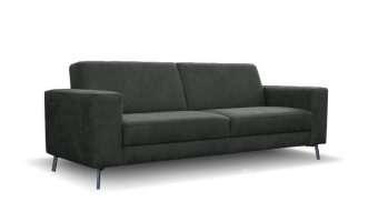 Zwarte bankstel Pingjum 182cm – A-meubel