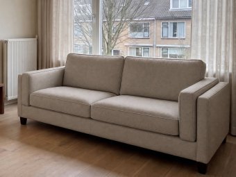 Bankstel Purmerend in taupe – kleurimpressie