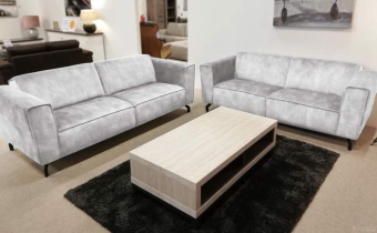 Witte bankstel Wolvega 185cm – A-meubel