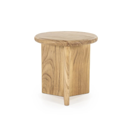 Bijzettafel Leoti Klein - Naturel - 240107 45cm