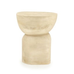 Bijzettafel Cobble - Naturel - 230283 37cm