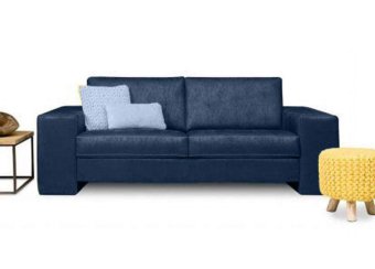 Blauwe bankstel Maassluis 175cm – A-meubel