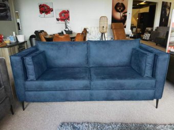 Blauwe Borne Bankstel 145cm – A-meubel