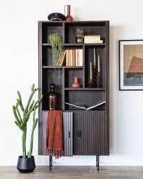 Boekenkast Remi - Bruin - 95732 96cm